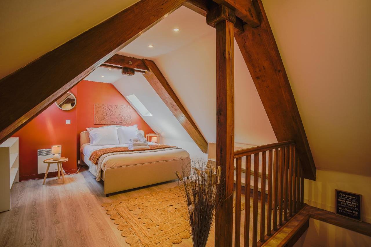 Le Nid De Bavole - Duplex De Charme Au Coeur D'Honfleur Esterno foto