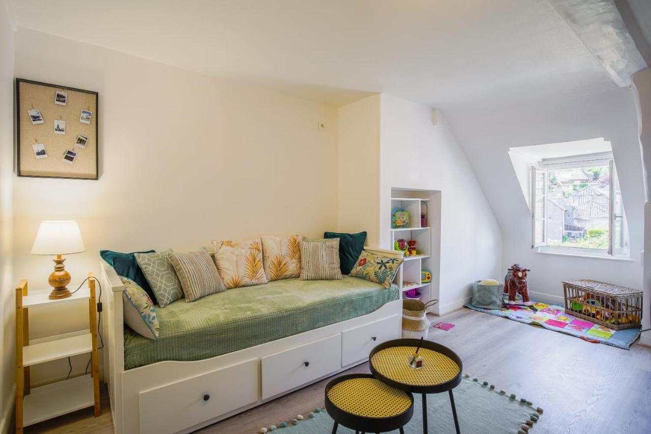 Le Nid De Bavole - Duplex De Charme Au Coeur D'Honfleur Esterno foto